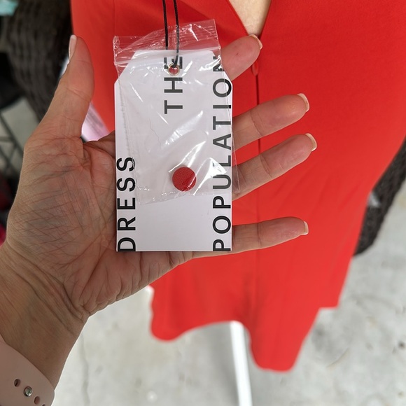 NWT: Dress the Population Halter-neck Dress - Picture 10 of 13